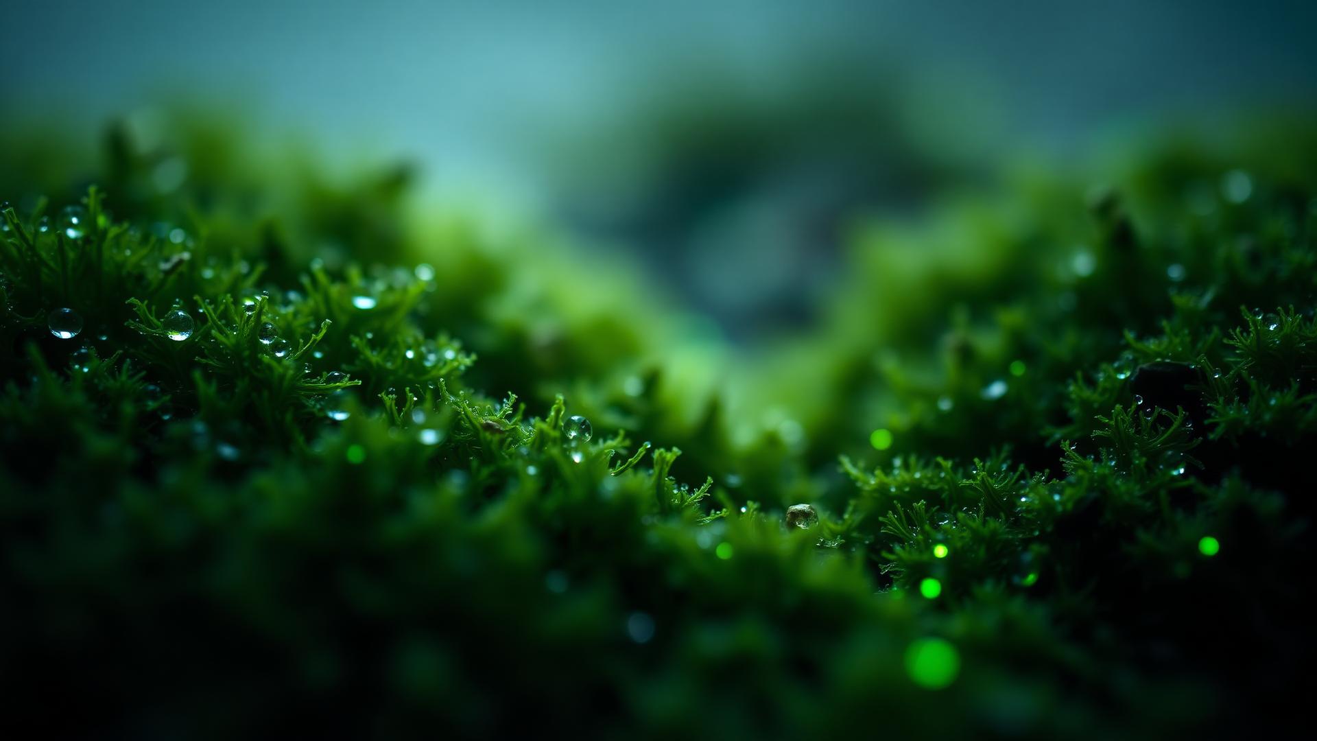 Dense green texture